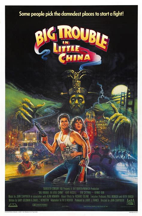 big trouble in little china 1986.